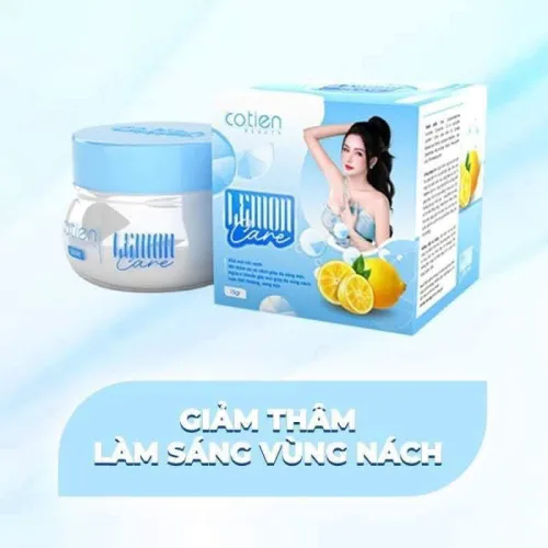 Kem Thâm Nách Lemon Care Màu Xanh Cotien Beauty Phiên Bản Mới