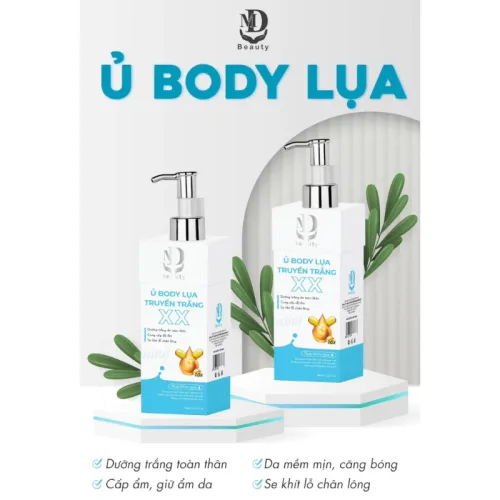 Kem Ủ Trắng Body Lụa MD Beauty Deep White Lotion 250ml