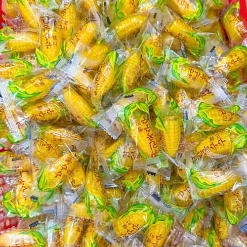 Kẹo Bắp Dẻo Nhân Phô Mai Chảy - Kẹo Bắp Hàng Xá 200g/Hộp