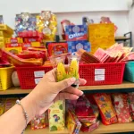 Kẹo Bắp Dẻo Nhân Phô Mai Chảy - Kẹo Bắp Hàng Xá 200g/Hộp