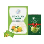 Kẹo Chanh Hỗ Trợ Giảm Mỡ Limorlim Ez Beauty Hộp 7 Viên - Tặng 1 Deto Candy