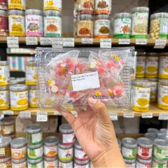 Kẹo Chip Dẻo Tam Giác Vị Dâu Hàng Xá 200g/Hộp