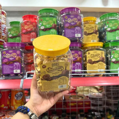 Kẹo Chocolate Gse - Kẹo Socola Thơm Ngon Vị Dâu - Nho Hộp 30 Cái x 10g