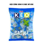 Kẹo Cứng OISHI Vị Bạc Hà 85g - Bịch Xanh Dương