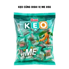 Kẹo Cứng OISHI Vị Me 85g - Bịch Xanh Rêu