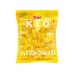 Kẹo Cứng OISHI Vị Soda Chanh Đá 85g - Bịch Vàng