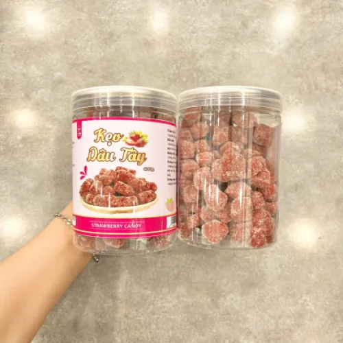 Kẹo Dâu Tây Thơm Ngon 400g Hộp