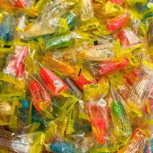 Kẹo Dẻo Hàng Xá Bắp Có Nhân 200g/Hộp