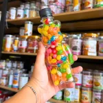 Kẹo Dẻo Bi Thơm Ngon 220g Chai Gấu Nhỏ