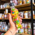 Kẹo Dẻo Bi Thơm Ngon 220g Chai Gấu Nhỏ