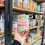 Kẹo Dẻo Bông Marshmallow Mini 150g - Hộp Pet