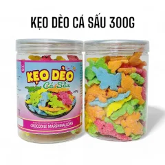 Kẹo Dẻo Cá Sấu Hộp Pet 300g