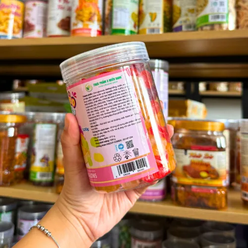 Kẹo Dẻo Chip Chip Hương Trái Cây 500g - Hộp Pet
