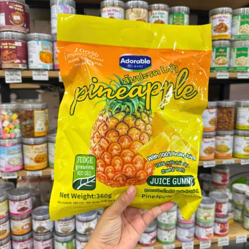 Kẹo Dẻo Dứa Thái Lan Adorable 360g