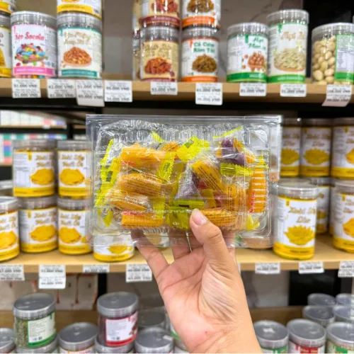 Kẹo Dẻo Hàng Xá Bắp Nhiều Màu 200g/Hộp