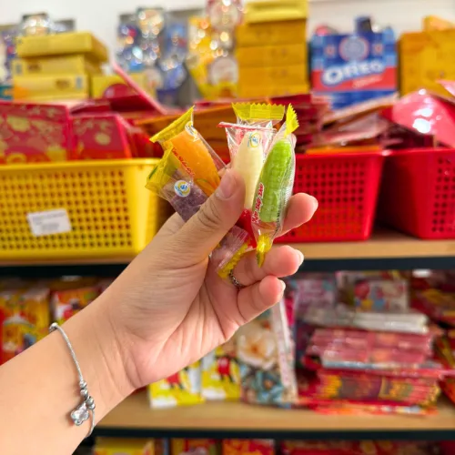 Kẹo Dẻo Hàng Xá Bắp Nhiều Màu 200g/Hộp