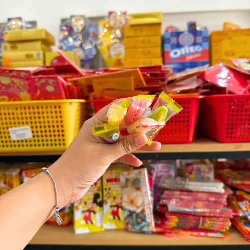 Kẹo Dẻo Hàng Xá Bắp Nhiều Màu 200g/Hộp