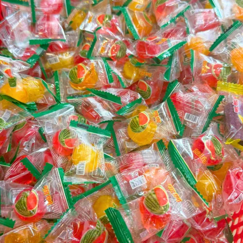 Kẹo Dẻo Hàng Xá Dưa Hấu Có Nhân 200g/Hộp