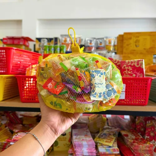 Kẹo Dẻo Mix Vị Hàng Xá Túi Lưới 1kg 300g