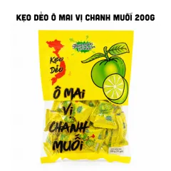 Kẹo Dẻo Ô Mai Vị Chanh Muối 200g
