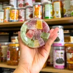 Kẹo Dẻo Vuông Hương Trái Cây - Kẹo Dẻo Đà Lạt Thơm Ngon 500g - Hũ Pet