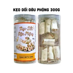 Kẹo Dồi Đậu Phộng Thơm Ngon Hộp 300g