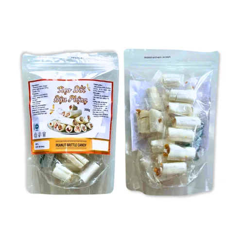 Kẹo Dồi Đậu Phộng Thơm Ngon Túi Zip 300g