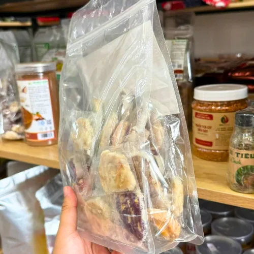 Kẹo Dừa Cuộn Bánh Tráng Mix 7 Vị Thơm Ngon - Túi Zip 500g