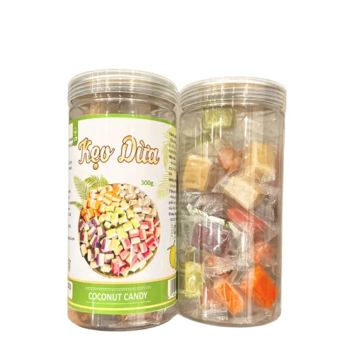 Kẹo Dừa Mix 9 Vị Thơm Ngon 300g Hộp phù hợp để tham khảo khi chọn Bách hóa, thực phẩm, đồ ăn vặt
