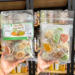 Kẹo Dừa Nướng Mix 7 Vị 500g - Túi Zip Trong