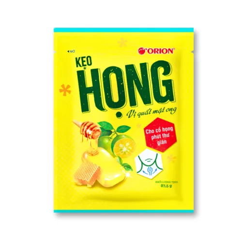 Kẹo Họng ORION Vị Quất Mật Ong Gói 84g