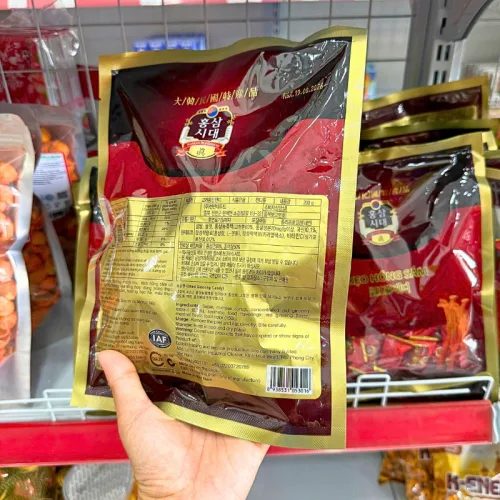 Kẹo Hồng Sâm Đỏ Hàn Quốc 200g - Kẹo Sâm Đỏ Hàn Quốc