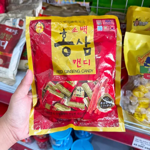 Kẹo Hồng Sâm Hàn Quốc Sobaek 200g