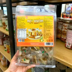 Kẹo Khóm 500g Túi Zip Trong