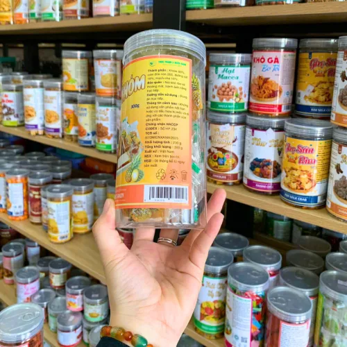 Kẹo Khóm Thơm Ngon 300g - Hũ Pet