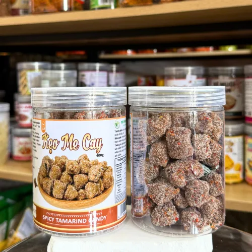 Kẹo Me Cay Thơm Ngon 400g Hộp Pet – một lựa chọn đáng tham khảo trong kẹo me cay
