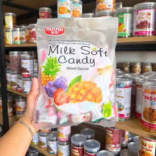 Kẹo Mềm Milk Soft Candy Mixed Flavour - Kẹo Dẻo Hương Trái Cây 320g