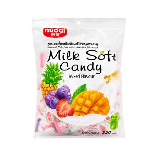 Kẹo Mềm Milk Soft Candy Mixed Flavour - Kẹo Dẻo Hương Trái Cây 320g