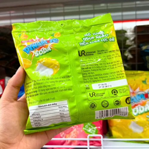 Kẹo Nhân Dynamite Vị Soda Chanh 96g
