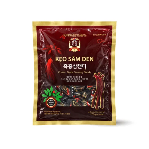 Kẹo Sâm Đen Hàn Quốc - Korean Black Ginseng Candy 170g