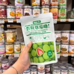 Kẹo Socola Bọc Dâu Tây Thơm Ngon Vị Matcha 60g - Bịch Xanh Lá