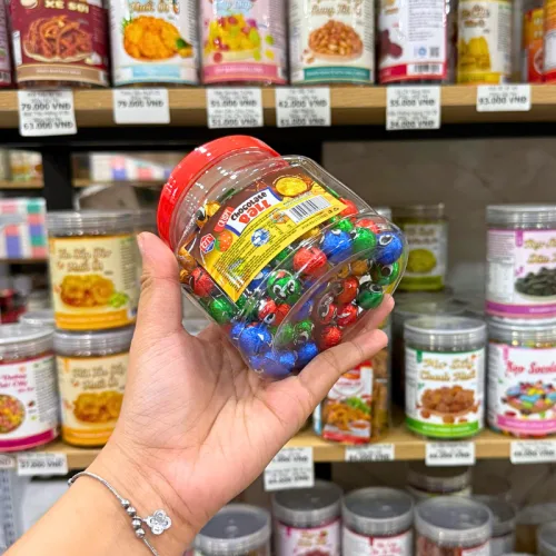 Kẹo Socola Crispy Chocolate Ball 250g - Kẹo Crispy Socola