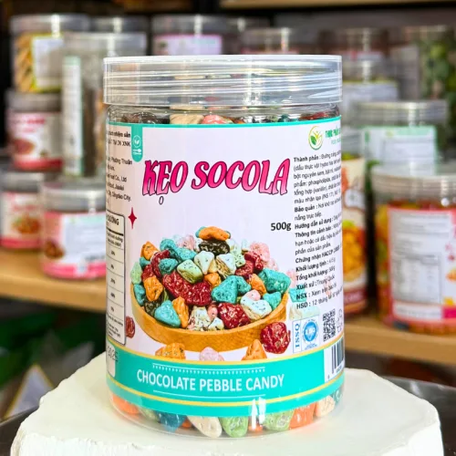 Kẹo Socola Sỏi Đá 500g - Hộp Pet