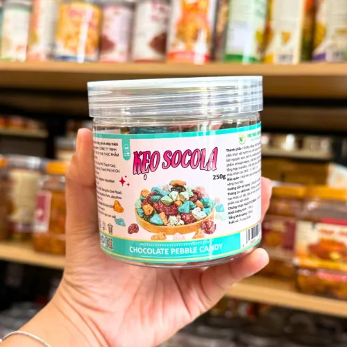 Kẹo Socola Sỏi Đá Mini 250g - Hộp Pet