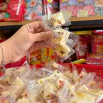 Kẹo Sữa Chua Mix Trái Cây Và Hạt Ăn Kiêng - Kẹo Nougat Dâu Tây Hàng Xá 100g