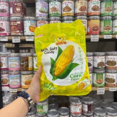 Kẹo Sữa Nhân Trái Cây BISKIO Vị Bắp 100g