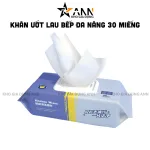 Khăn Ướt Lau Bếp Đa Năng - Khăn Lau Bàn Bếp Bát Đĩa Đa Năng An Toàn 1 Gói 80 Miếng 30x11x5cm