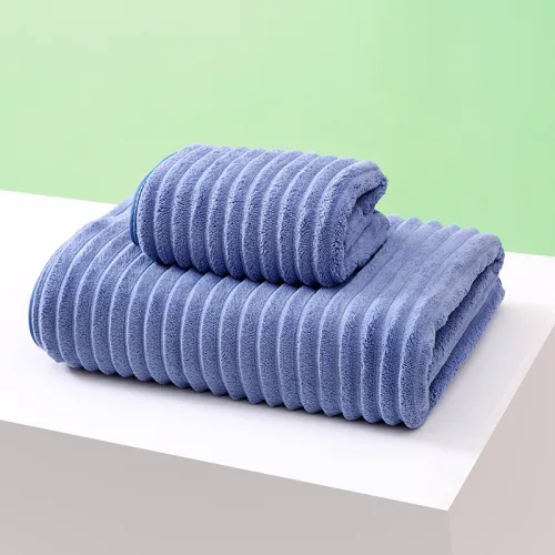 Khăn Tắm To Sóng Nước Mềm Mịn Dễ Thấm Nước 70x140cm