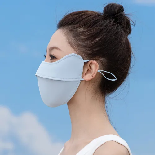 Khẩu Trang Lụa Chống Tia Uv Khẩu Trang Chống Nắng UPF 50+ – Cao Cấp