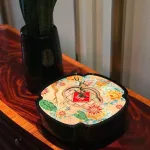 Khay Đựng Mứt Bông Hoa 4 Cánh - Khay Đựng Mứt Tết Bánh Kẹo Họa Tiết 3D